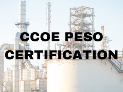 CCOE/PESO Certification